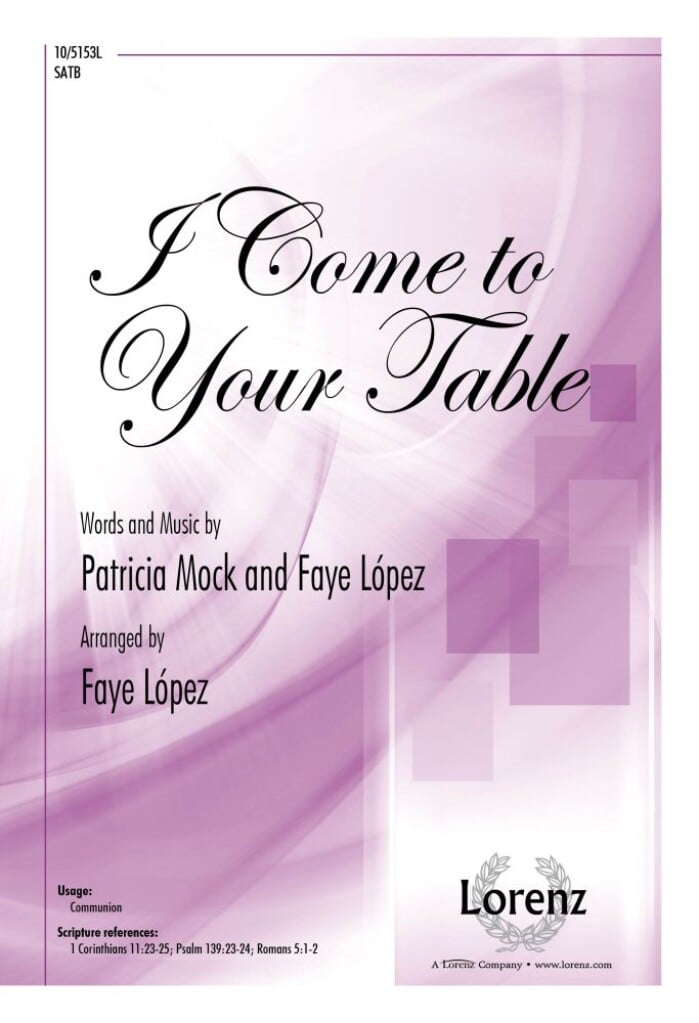 I Come to Your Table